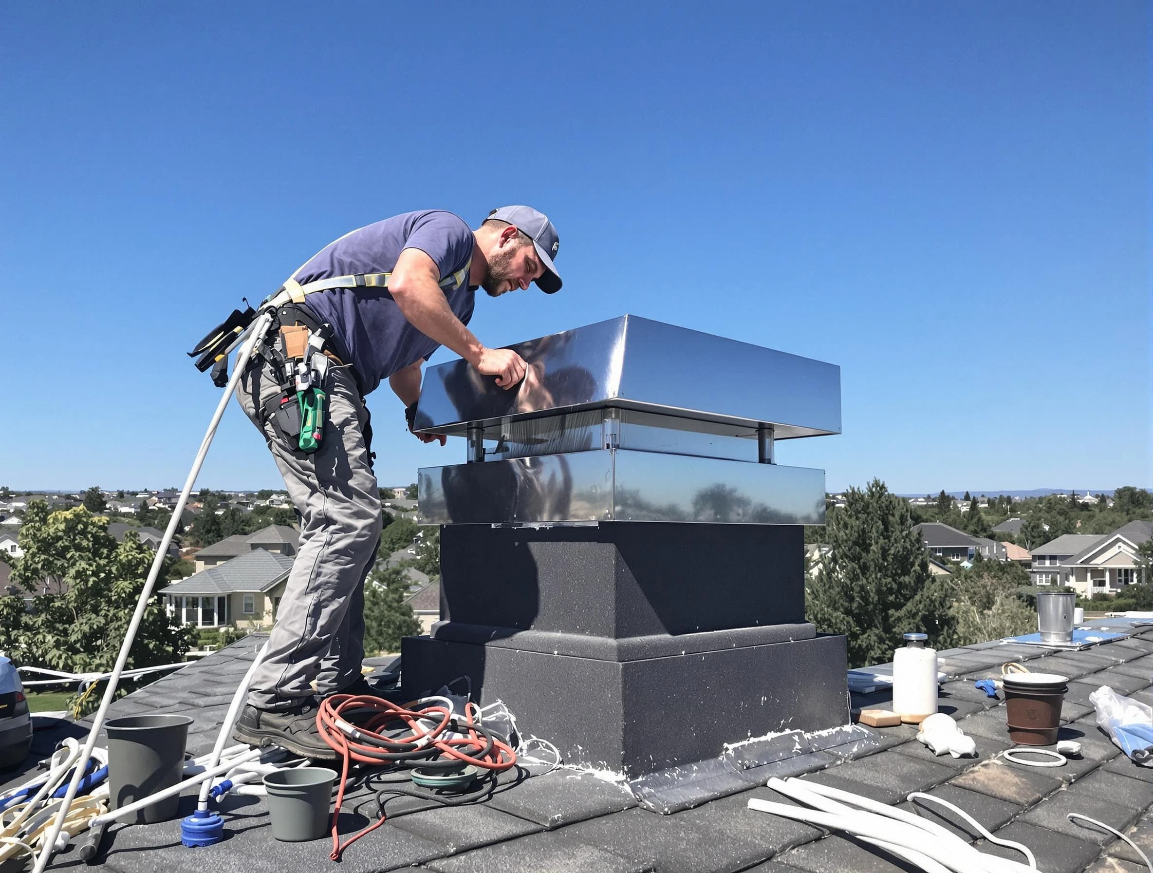 Chimney Cap Services in Lacey