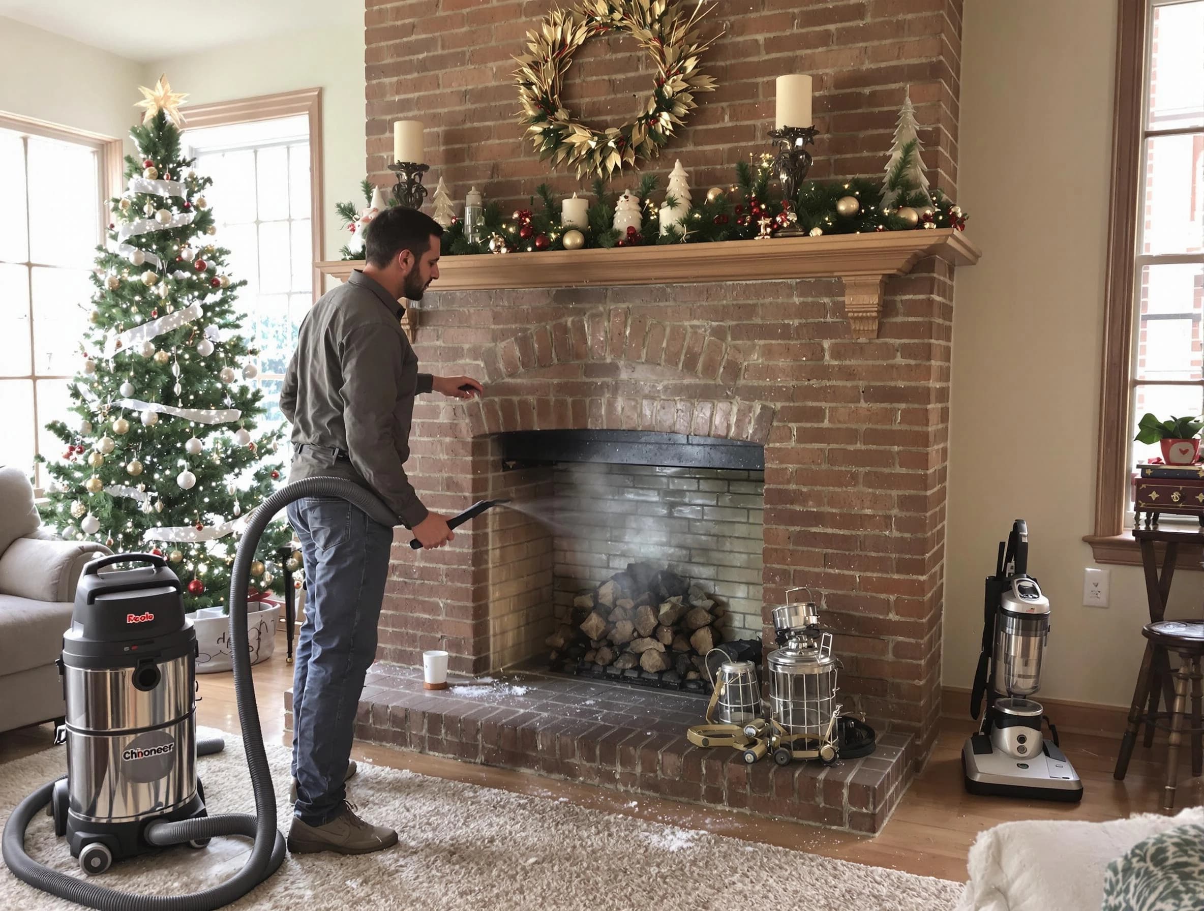 Fireplace Cleaning in Lacey